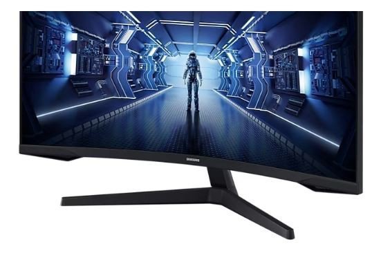 Samsung Monitor 34 cale LC34G55TWWPXEN VA 3440x1440 Ultra WQHD  21:9 format kinowy 1xHDMI^1xDP 1 ms (MPRT) zakrzywiony 165Hz Gam