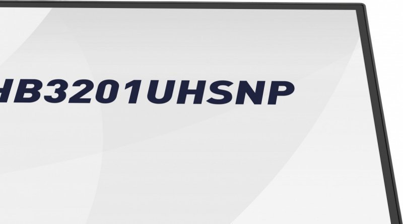 IIYAMA Monitor 31.5 cala ProGraphic HB3201UHSNP-B1 4K,IPS BLACK 2.0,450cd,VESA USB-c dock(PD:96W),HDMI,DP,DAISY^CHAIN,4xUSB,RJ45