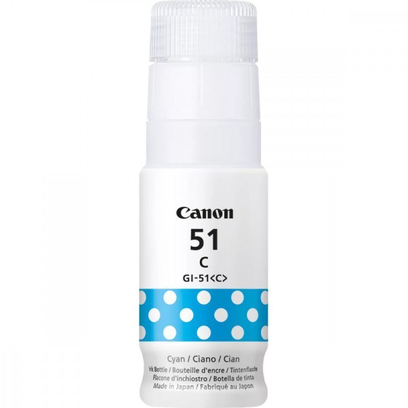 Canon Tusz GI-51 CYAN EUR 4546C001