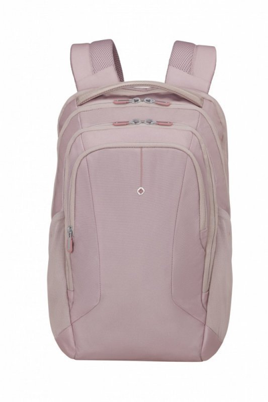 Samsonite Plecak na laptopa 15.6 cala Guardit Classy różowo-szary