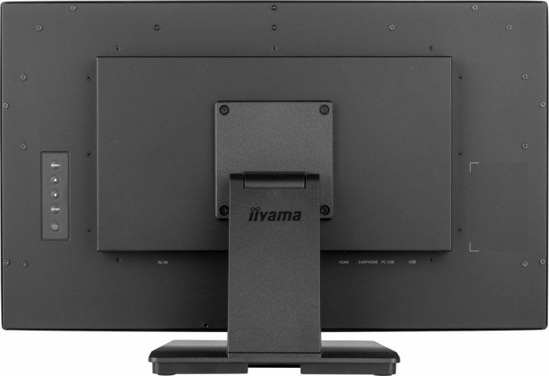 IIYAMA Monitor 24 cale T2438MSC-B2 IPS,FHD,DP,HDMI,2x2W,2xUSB,600(cd^m2),   10pkt.7H,IP1X(FRONT),PION^POZIOM