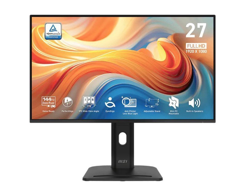 MSI Monitor PRO MP275PG E14 27 cali^LED^FHD^FLAT^144Hz^Czarny