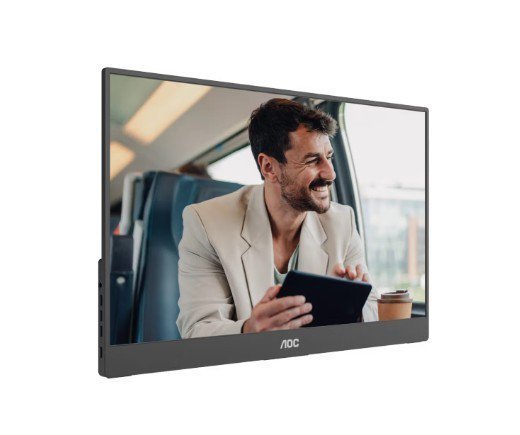 AOC Monitor 16T20E2 15.6 cala IPS Mini HDMI USB-C Głośniki