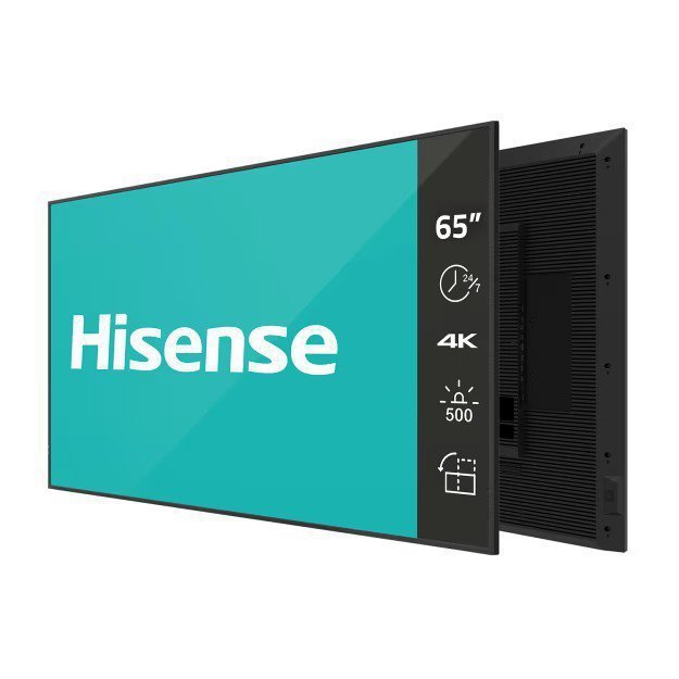 Hisense Monitor 65DM66D 65 cali 4K UHD IPS Digital Signage Display 24^7