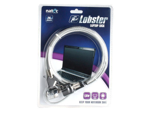 Natec Linka zabezpieczajaca do notebooka LOBSTER KEY