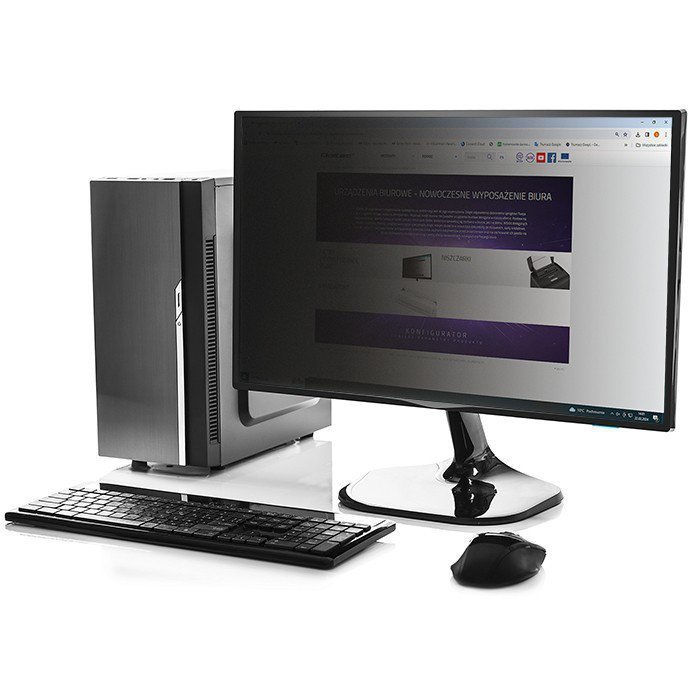 Qoltec Filtr prywatyzujący RODO | 21,5 cala | 16:9