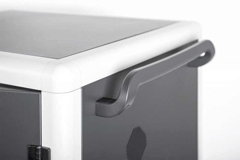Digitus Szafa mobilna na kółkach do ładowania notebooków^tabletów do 15,6" z UV-C i synchronizacją danych