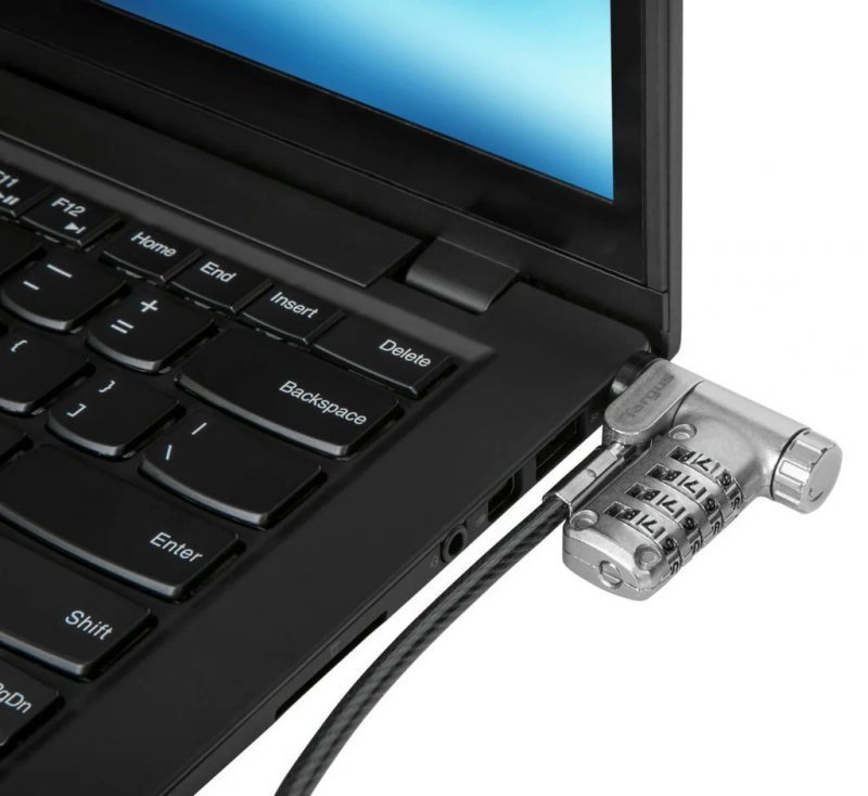 Targus Linka zabezpieczająca Defcon z zamkiem szyfrowym - 25 pack