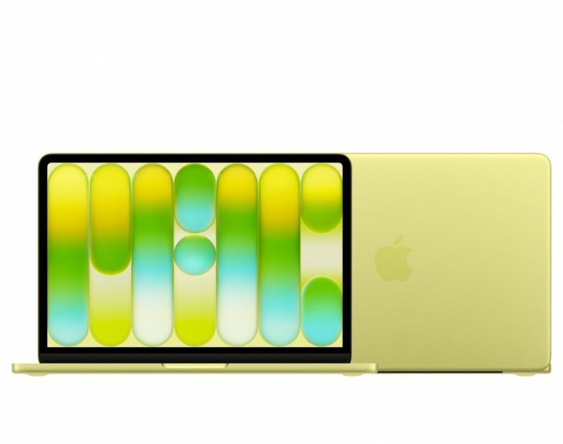 Apple MacBook Neo 13 cali: A18 Pro 6^5, 8GB, 256GB SSD, bez zasilacza - Cytrusowożółty