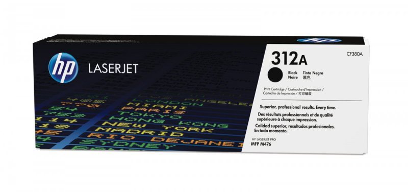 Toner HP 312A Black LaserJet CF380A
