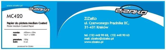 Papier powlekany w roli do plotera Yvesso Heavyweight Coated 330x30m 180g HC330