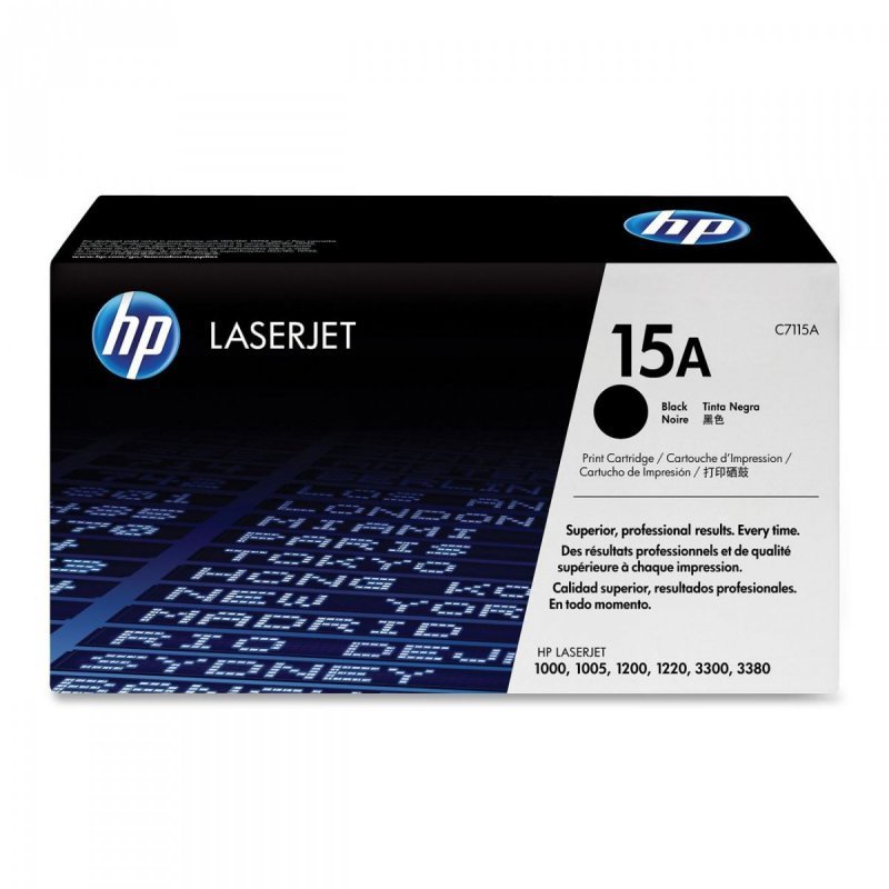 Toner HP czarny (2500 stron) LaserJet 1005w^1200^1220, 3300mfp | C7115A