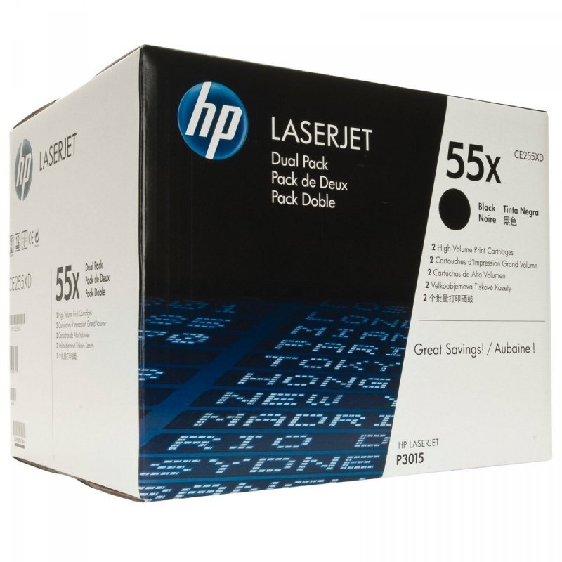 Toner HP Black Cartridge Smart CE255XD