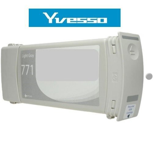 Tusz zamiennik Yvesso nr 771 do HP Designjet Z6200 775 ml Light Gray CE044A