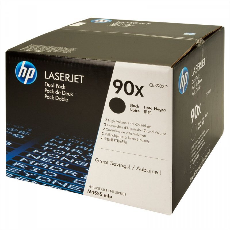 Toner HP Toner^Black 90X Dual Pack Cartridge