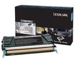 Lexmark Wkład atramentowy C74x Black Toner Cartridge High Corporat