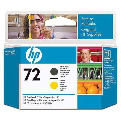 Głowica (Printhead) HP 72 matte black and yellow do DnJ T610^T620^T770^T1100^T1120^T1200 C9384A