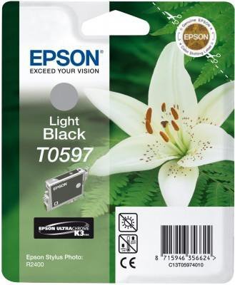 Wkład light black do Epson Stylus Photo R2400 T0597