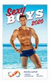 kalendarz wieloplanszowy Sexy Boys na rok 2026 z logo