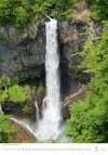 Kalendarz ścienny wieloplanszowy Waterfalls 2023 - marzec 2023