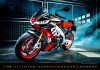 Kalendarz ścienny wieloplanszowy Motorbikes 2024 - sierpień 2024