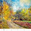 Kalendarz ścienny wieloplanszowy Impressionism 2024 - listopad 2024