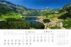 Kalendarz ścienny wieloplanszowy Tatry w panoramie 2023 - lipiec 2023