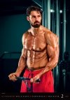 Kalendarz ścienny wieloplanszowy Sexy Boys 2025 - luty 2025
