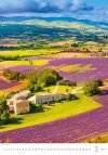 Kalendarz ścienny wieloplanszowy Provence 2024 - marzec 2024