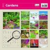Kalendarz ścienny wieloplanszowy Gardens 2023 z naklejkami - tylna okładka