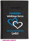 Kalendarz z nadrukiem na okładce - WIELKIE SERCE