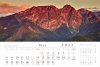 Kalendarz ścienny wieloplanszowy Tatry w panoramie 2023 - maj 2023