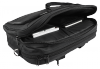 Torba-Plecak na laptop w kolorze czarnym - kieszenie