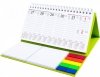Kalendarz biurkowy z notesami i znacznikami MIDI TYGODNIOWY 2022 seledynowy