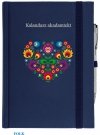 kalendarz z nadrukiem na okładce - FOLK