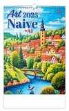 Kalendarz ścienny wieloplanszowy Art Naive Al 2025 - okładka