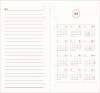 Organizer multi A6 z notesem - papier chamois EKOSKÓRA BERGEN