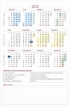 Dodatkowe tabele ocen do kalendarza nauczyciela w formacie A5 (18 tabel)