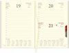 Blok do kalendarza A5 dziennego z planerem przed każdym miesiącem