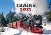 Kalendarz ścienny wieloplanszowy Trains  2023 - okładka 