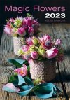 Kalendarz ścienny wieloplanszowy Magic Flowers 2023 - okładka 