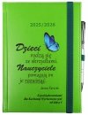 okładka kalendarza nauczyciela z nadrukiem UV