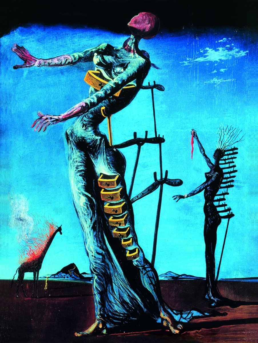 Kalendarza ścienny wieloplanszowy SALVADOR DALI 2021
