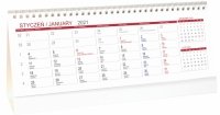 Kalendarz biurkowy na kartonowej podstawce 2021