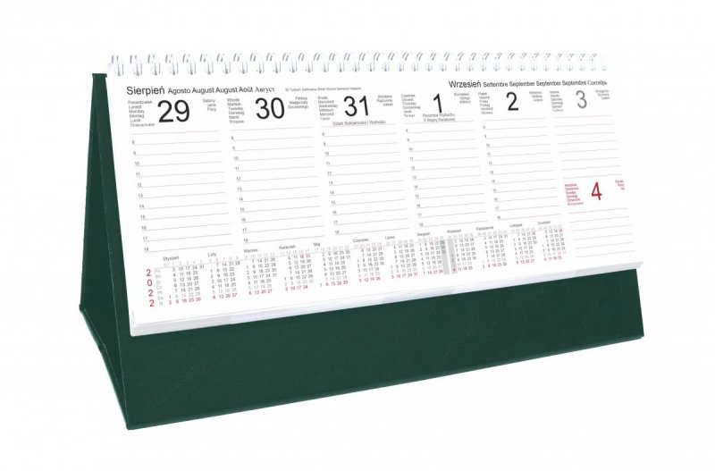 Kalendarz stojący na biurko tygodniowy na rok szkolny 2022/2023
