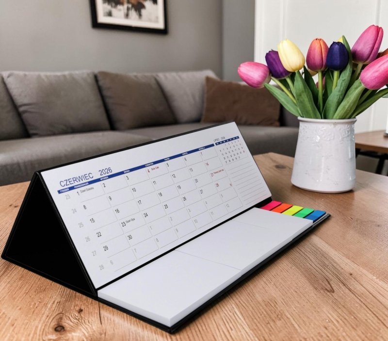 kalendarz do postawienia na biurku od czerwca '26 do czerwca '27