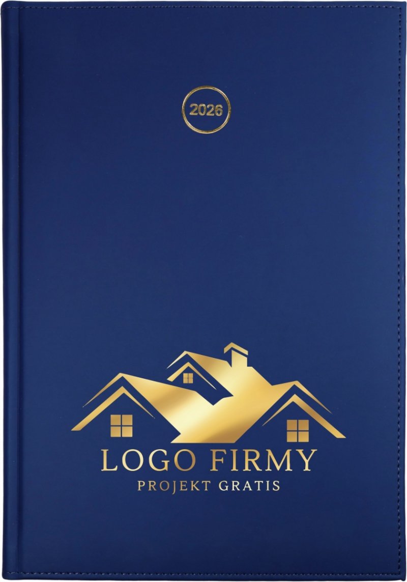 kalendarz książkowy z logo