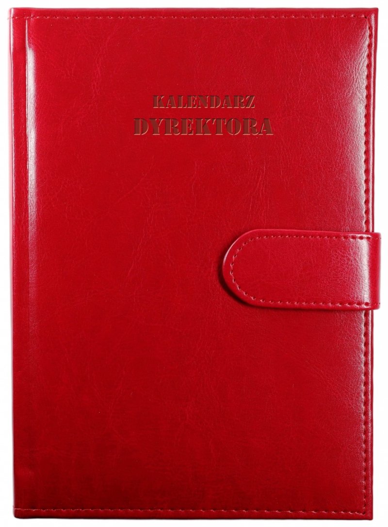 kalendarz dyrektora z zamykaniem na magnes A5 dzienny na rok szkolny 2026/2027