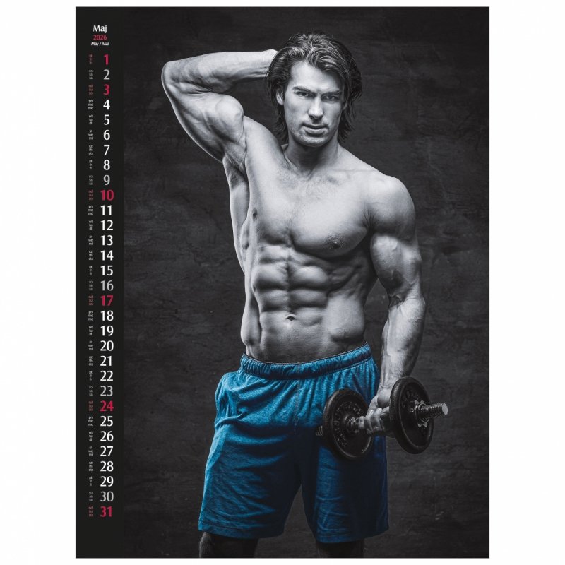 C11 Kalendarz ścienny wieloplanszowy Men 2026