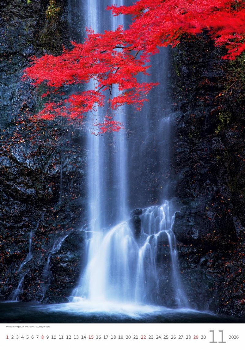 piękne zdjęcia dla podróżnika w kalendarzu ściennym na rok 2026 